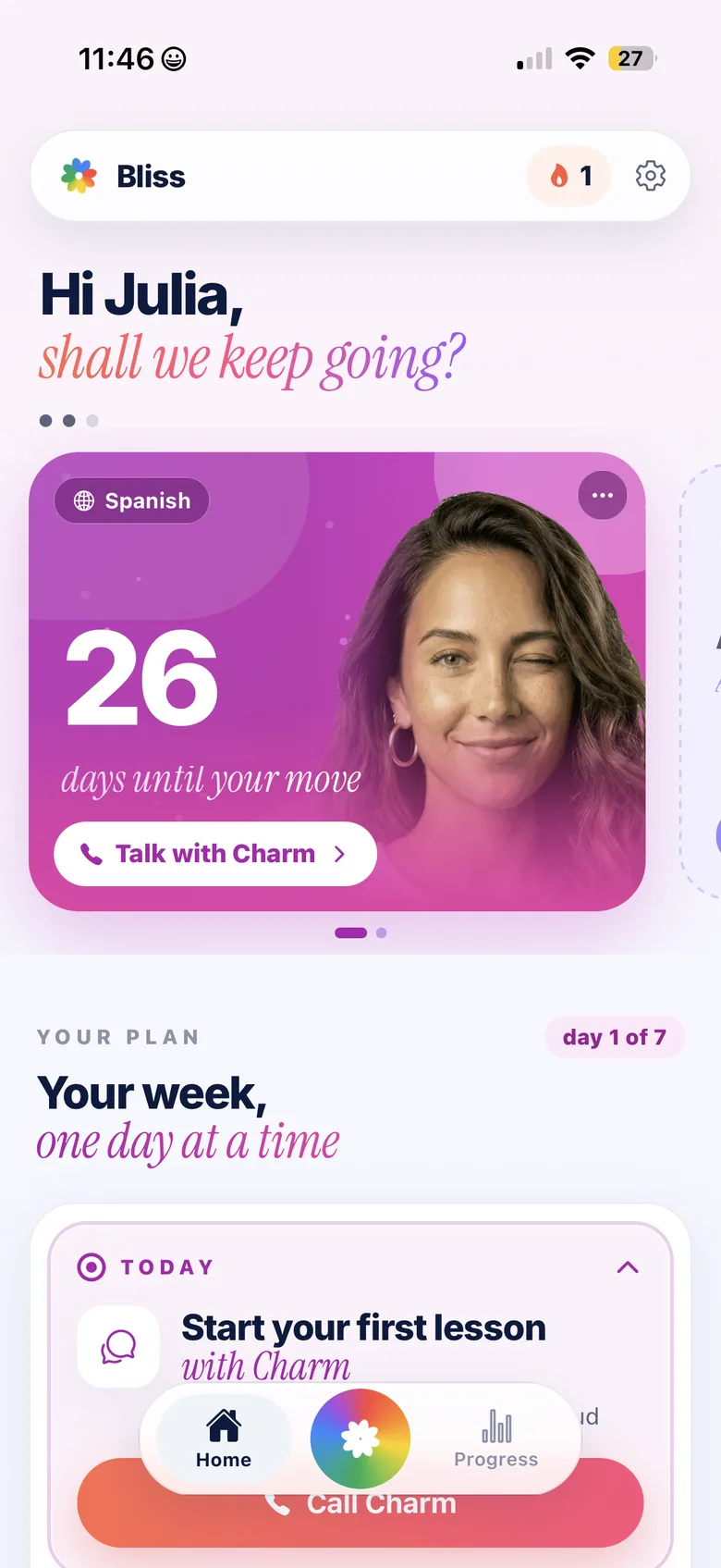 Bliss — Learn in your own language